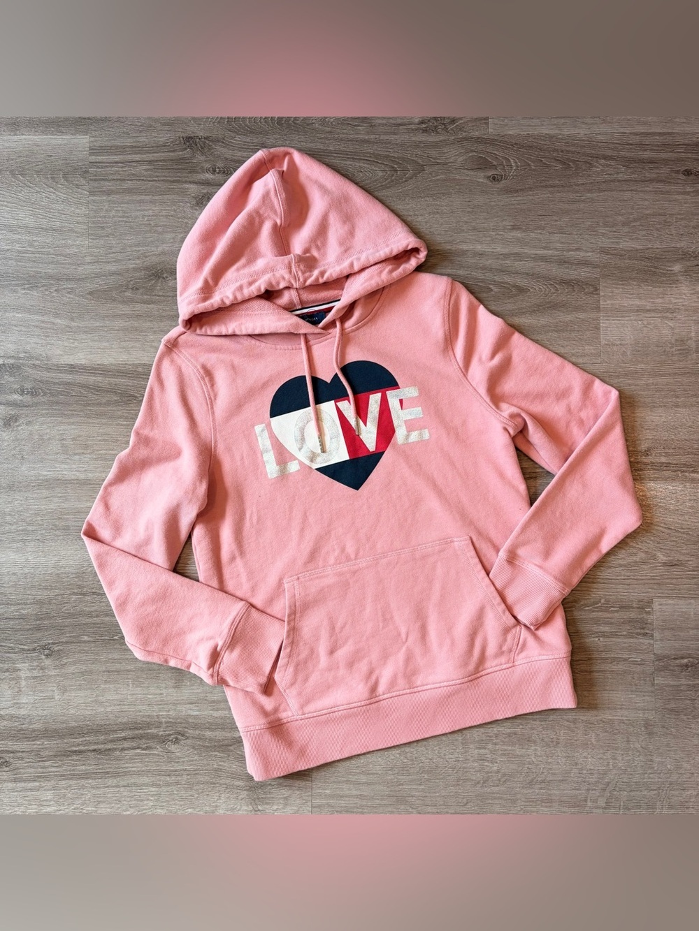 Tommy Hilfiger pink Love hoodie